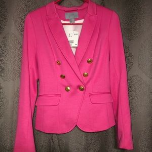 H&M pink blazer women’s size 4 with tags!